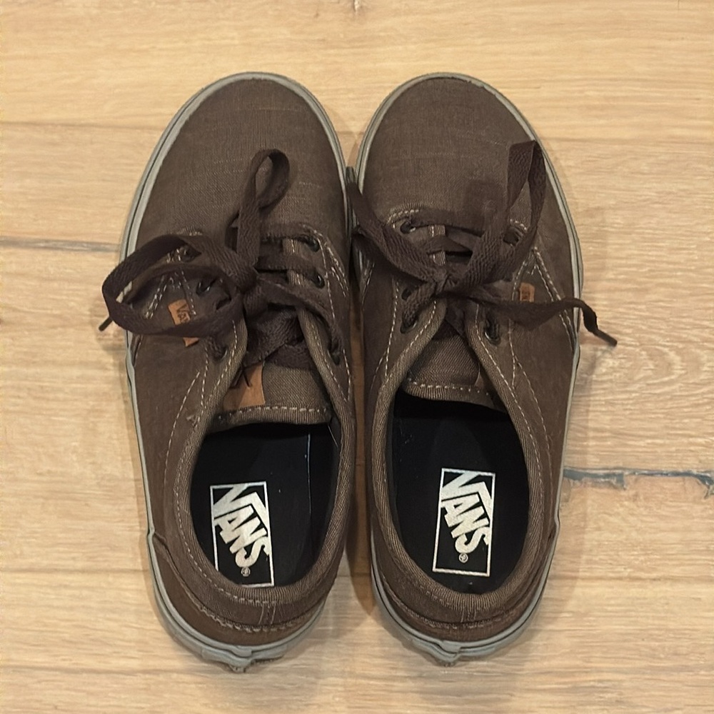 Vans Boys Brown Casual Shoes